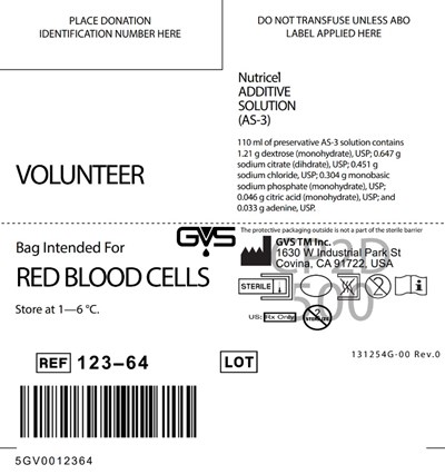 Bag Label 2 (Red Blood Cells 2)